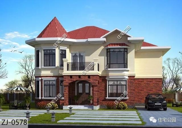 10套新中式房屋設計方案，帶戶型圖