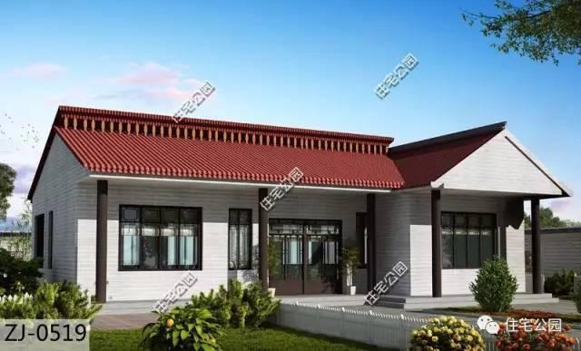 10套新中式房屋設計方案，帶戶型圖