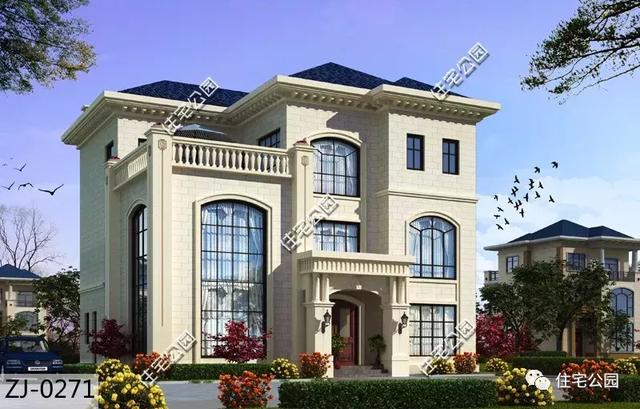 農村14X14米樓房設計圖，3種方案供您選擇