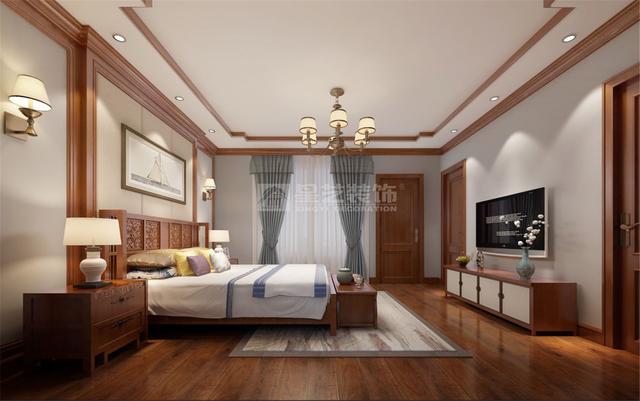 260平米中式別墅裝修效果圖，大氣