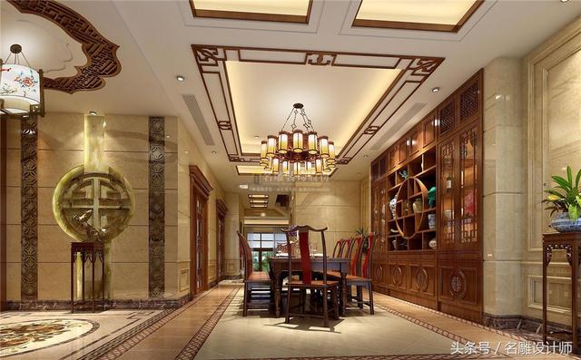 中國風別墅裝修案例實拍，就是這么有范