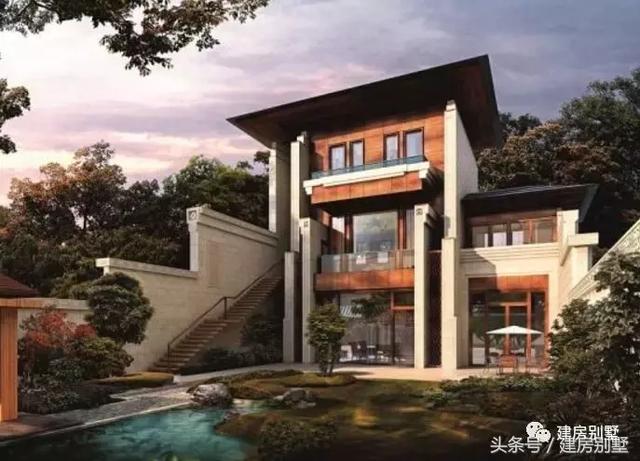 8款現代風格別墅豪宅圖，建一棟都能稱為土豪