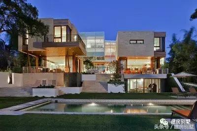 8款現代風格別墅豪宅圖，建一棟都能稱為土豪