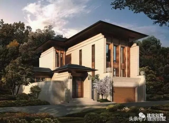 8款現代風格別墅豪宅圖，建一棟都能稱為土豪