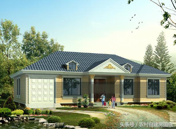 3款一層農(nóng)村自建房，帶車庫(kù)和閣樓，比別墅都好看