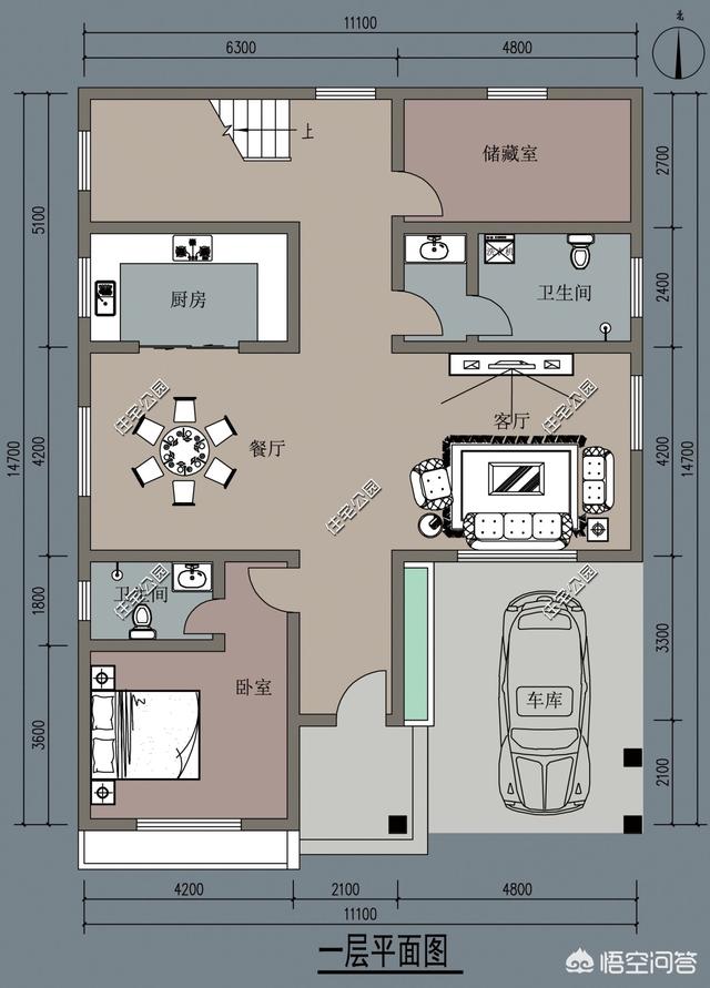 寬11米深15米的宅基地怎么做別墅設計好？