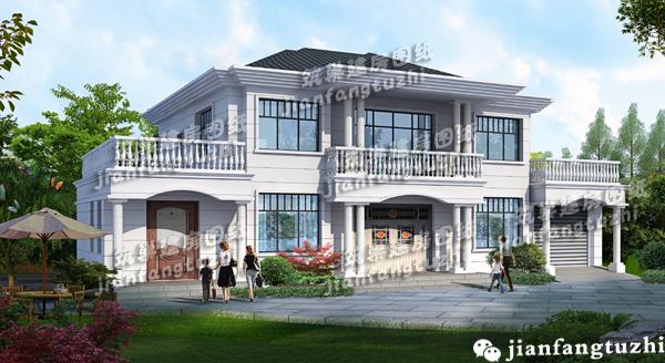 2款帶神位的農村自建房（方案圖+外觀效果圖）