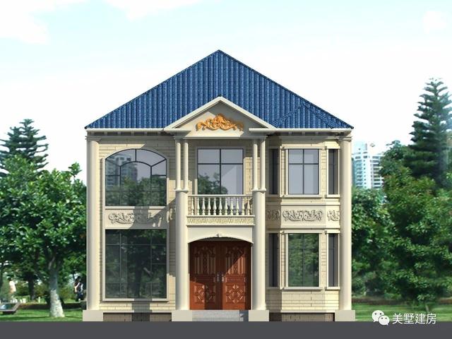 新農(nóng)村好看的二層小樓設(shè)計(jì)圖，不僅好看還實(shí)用