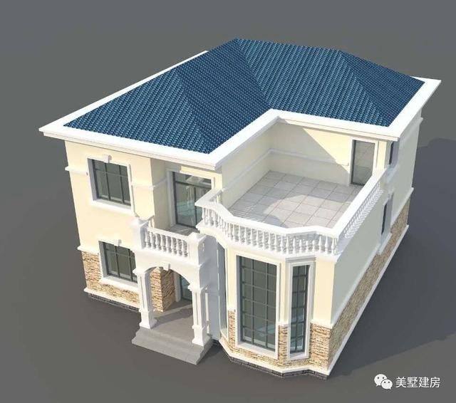 3款挑空客廳的二層小樓房設計圖，款款漂亮