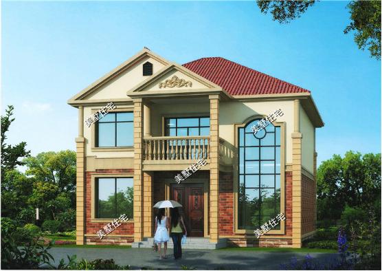 五套經(jīng)典農(nóng)村兩層小樓房設(shè)計，包工頭說20萬建主體