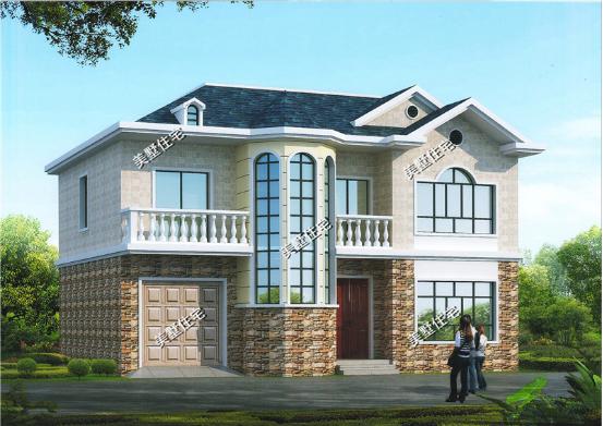 五套經(jīng)典農(nóng)村兩層小樓房設(shè)計，包工頭說20萬建主體