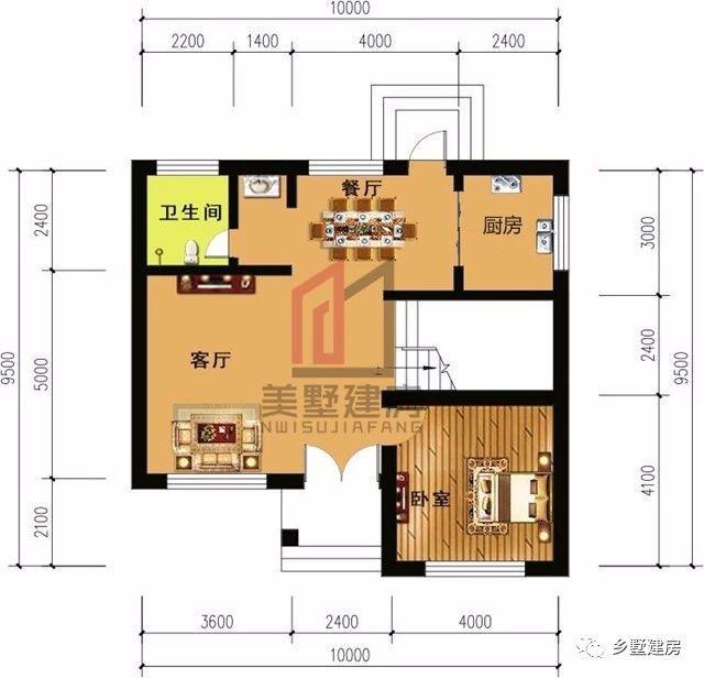 2套新農村二層住宅方案圖，自建房的參考
