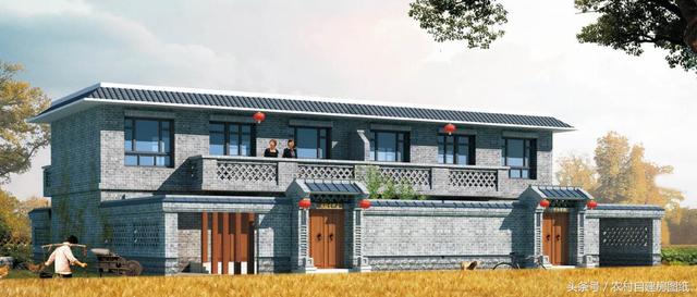 3款帶庭院的農村別墅方案,這樣建既便宜又漂亮