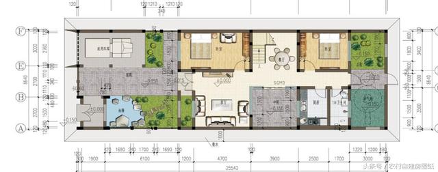 3款帶庭院的農村別墅方案,這樣建既便宜又漂亮