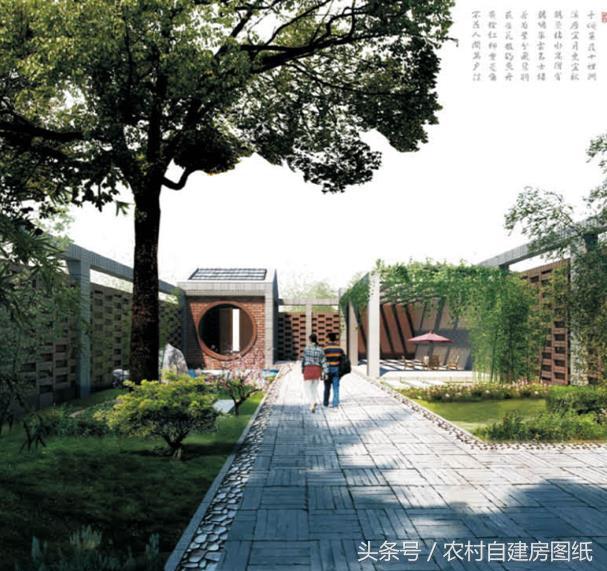 3款帶庭院的農村別墅方案,這樣建既便宜又漂亮