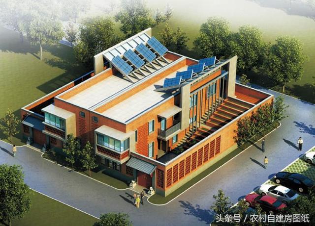 3款帶庭院的農村別墅方案,這樣建既便宜又漂亮