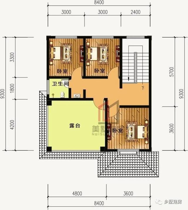 4款漂亮的三層豪宅設計圖，自建房最好的選擇！
