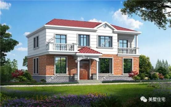 造價30萬內10款現代農村自建房設計圖，農村建房真值