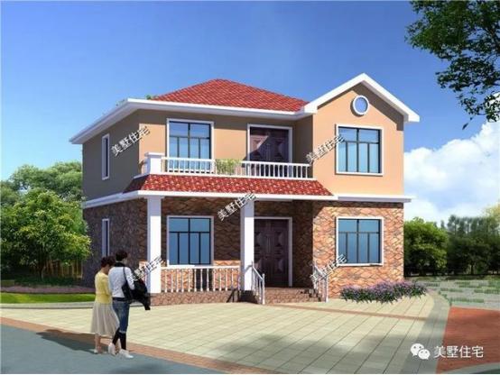 造價30萬內10款現代農村自建房設計圖，農村建房真值