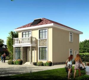 9款90㎡二層農村自建樓房設計圖，施工簡單，造價低