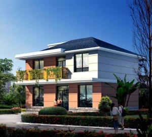 9款90㎡二層農村自建樓房設計圖，施工簡單，造價低