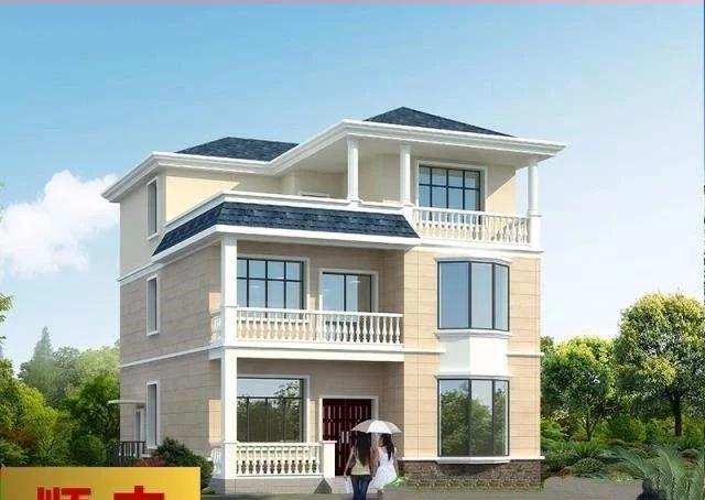 3款農村三間自建樓房設計方案，村長看了都點贊