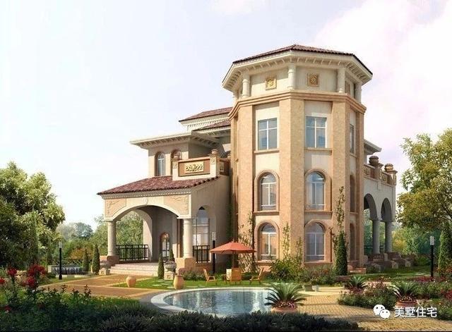 30套高端大氣的豪宅效果圖，貧窮限制了我的想象力