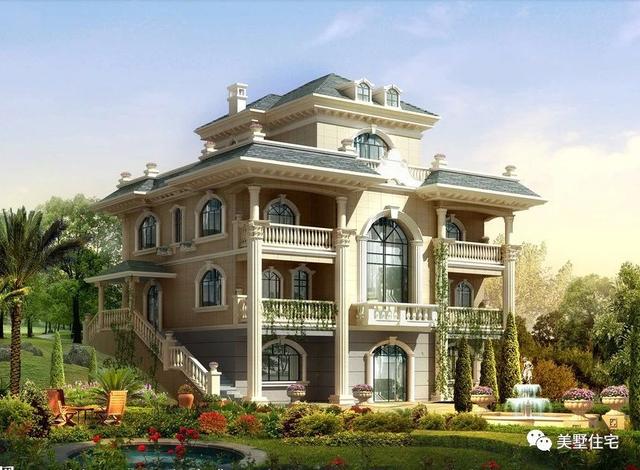 30套高端大氣的豪宅效果圖，貧窮限制了我的想象力