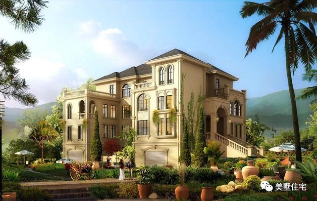 30套高端大氣的豪宅效果圖，貧窮限制了我的想象力