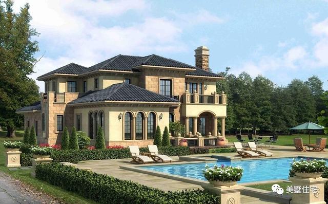 30套高端大氣的豪宅效果圖，貧窮限制了我的想象力