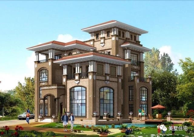 30套高端大氣的豪宅效果圖，貧窮限制了我的想象力