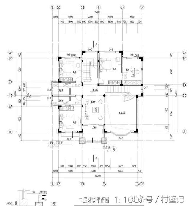 2棟高端三層豪宅設計圖，附方案和建成實景圖