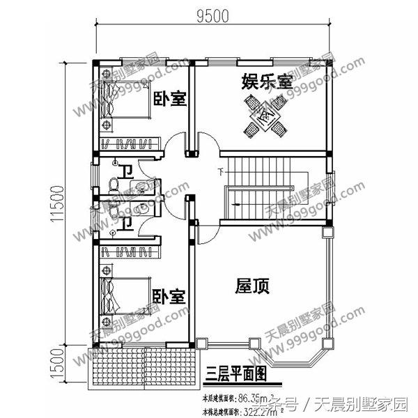 6款10米面寬別墅設計圖，顏值和實用性兼顧