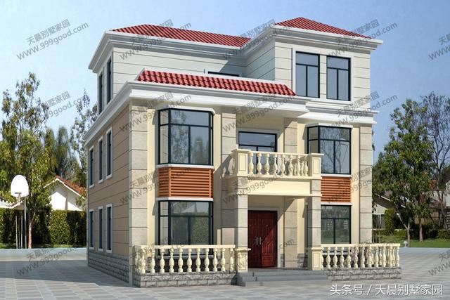 6款10米面寬別墅設計圖，顏值和實用性兼顧