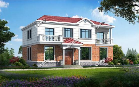 25款經(jīng)濟(jì)實(shí)用的兩層樓房設(shè)計(jì)圖，攢夠錢就回老家建