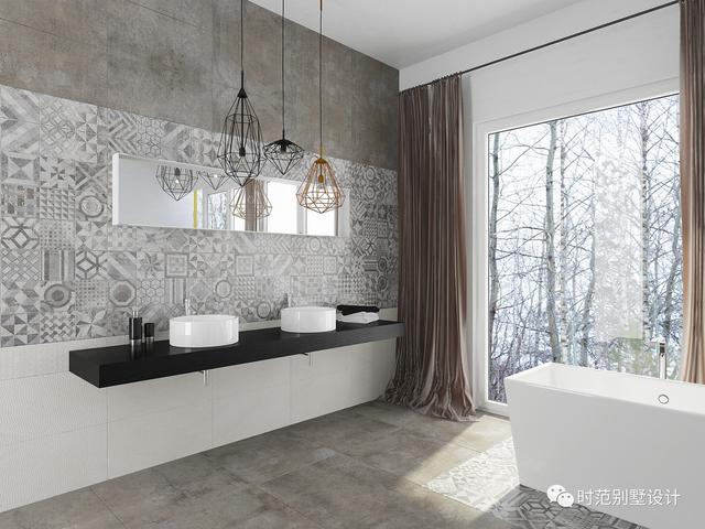 11X15m四層別墅設計方案圖，附室內裝修效果圖