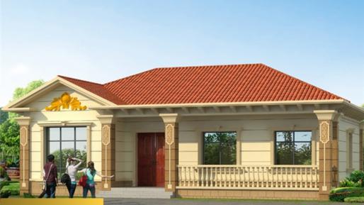 8套農村一層建房別墅圖，比比哪款更好看