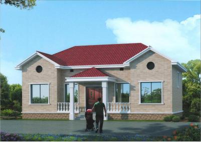 8套農村一層建房別墅圖，比比哪款更好看