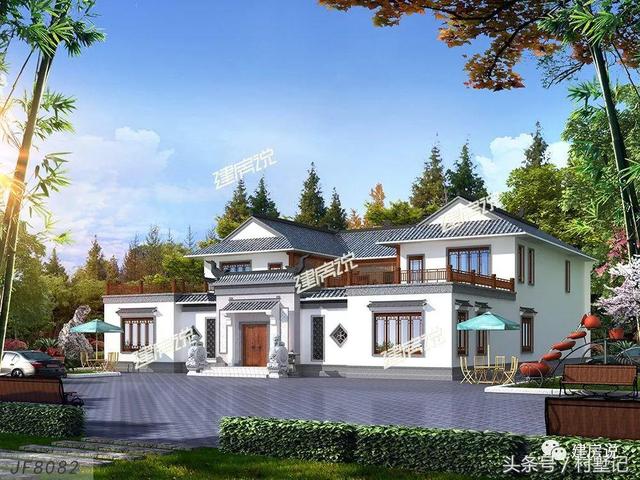 看完這套四合院別墅設(shè)計(jì)方案圖，誰(shuí)還敢說(shuō)歐式別墅漂亮