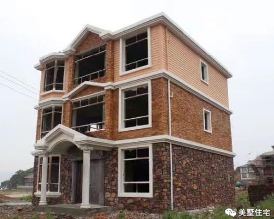 老家自建房外觀實(shí)拍，家家戶戶住別墅