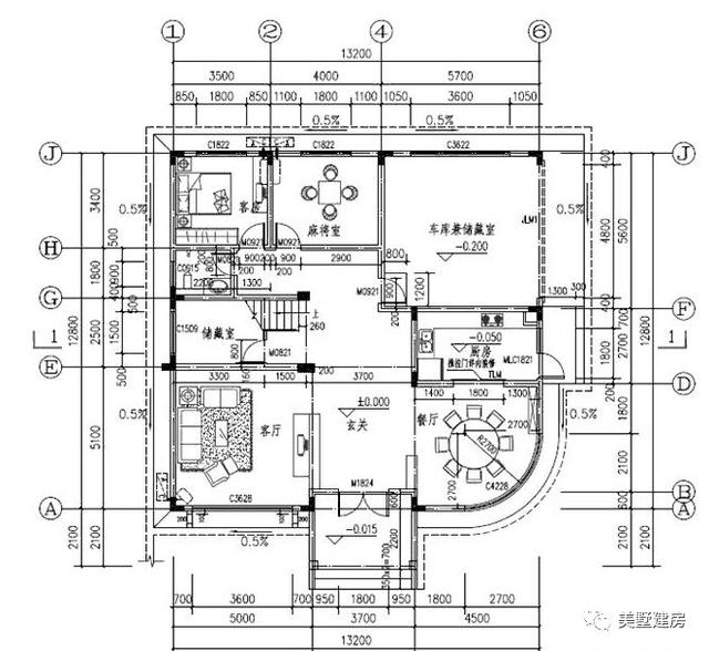 農村自建房效果圖與實景圖的對比，真的很像！