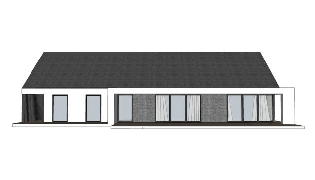 200平一層現代別墅設計圖，時尚、超前