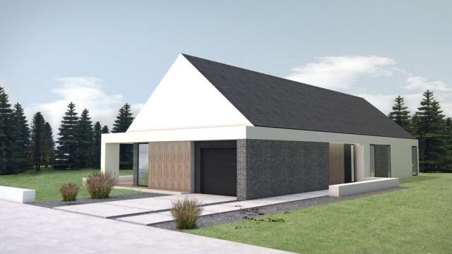 200平一層現代別墅設計圖，時尚、超前