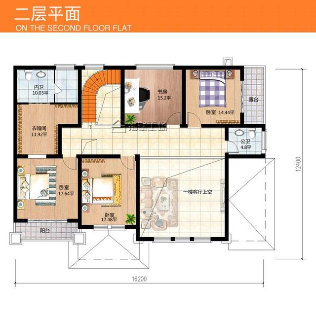30萬農村二層樓房設計圖，新中式風格