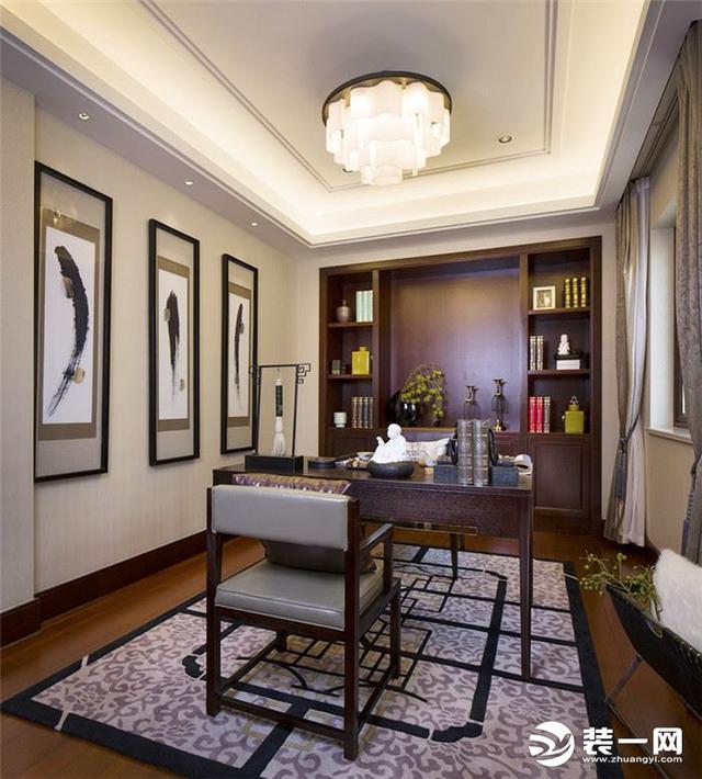 340平古麗古氣新中式風格別墅裝修效果圖