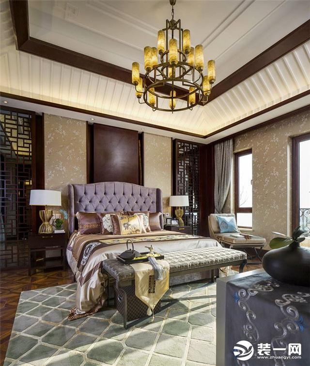 340平古麗古氣新中式風格別墅裝修效果圖