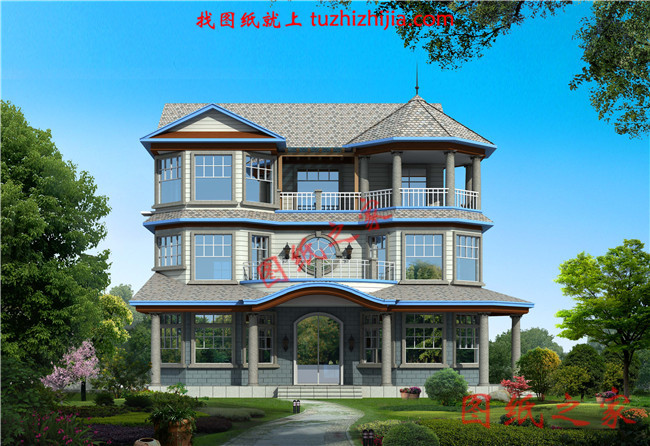 三層新農村住宅房屋設計圖,溫馨美觀的戶型