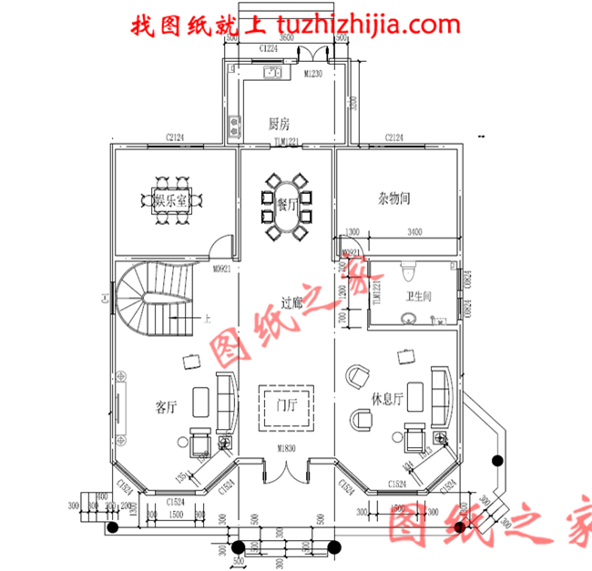 三層新農村住宅房屋設計圖,溫馨美觀的戶型