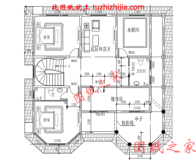 三層新農村住宅房屋設計圖,溫馨美觀的戶型