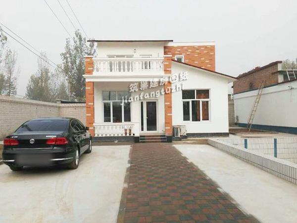 9x11農(nóng)村二層小樓房設(shè)計方案圖，經(jīng)濟實惠型